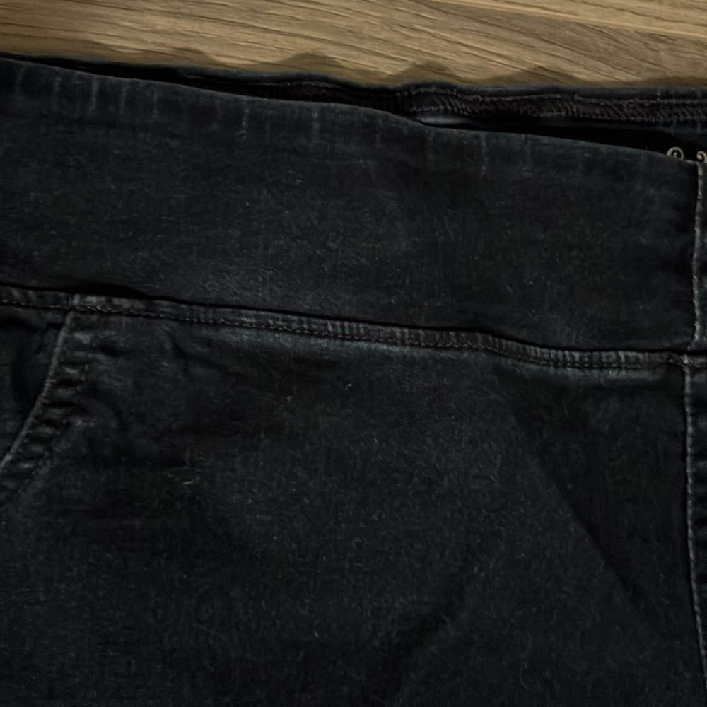 Terra & Sky pull on denim jeans for women. Plus size 4X (28W-30W) - Picture 5 of 7